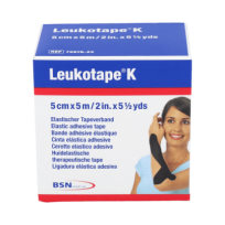 Leucotape K 5mx5cm negro