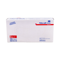 GUANTES NITRILO BLANCO T-P...