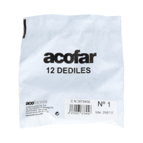 Acofar dedil N-1 12uds