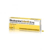 BIODRAMINA INFANTIL 25 MG...