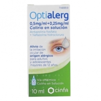 OPTIALERG 5 MG/ML + 0,25...