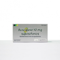 BUSCAPINA 10 MG 6 SUPOSITORIOS