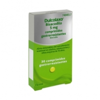 DULCOLAX BISACODILO 5 MG 30...