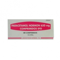 PARACETAMOL NORMON EFG 650...